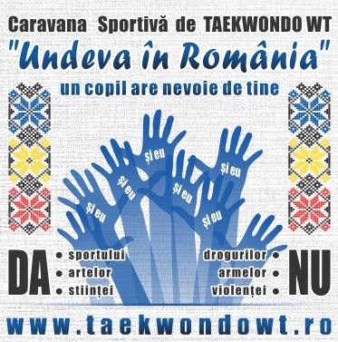 Caravana Sportiva de Taekwondo WT - Undeva in Romania